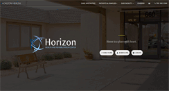 Desktop Screenshot of horizonhealthandrehab.com