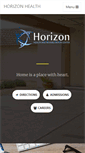 Mobile Screenshot of horizonhealthandrehab.com